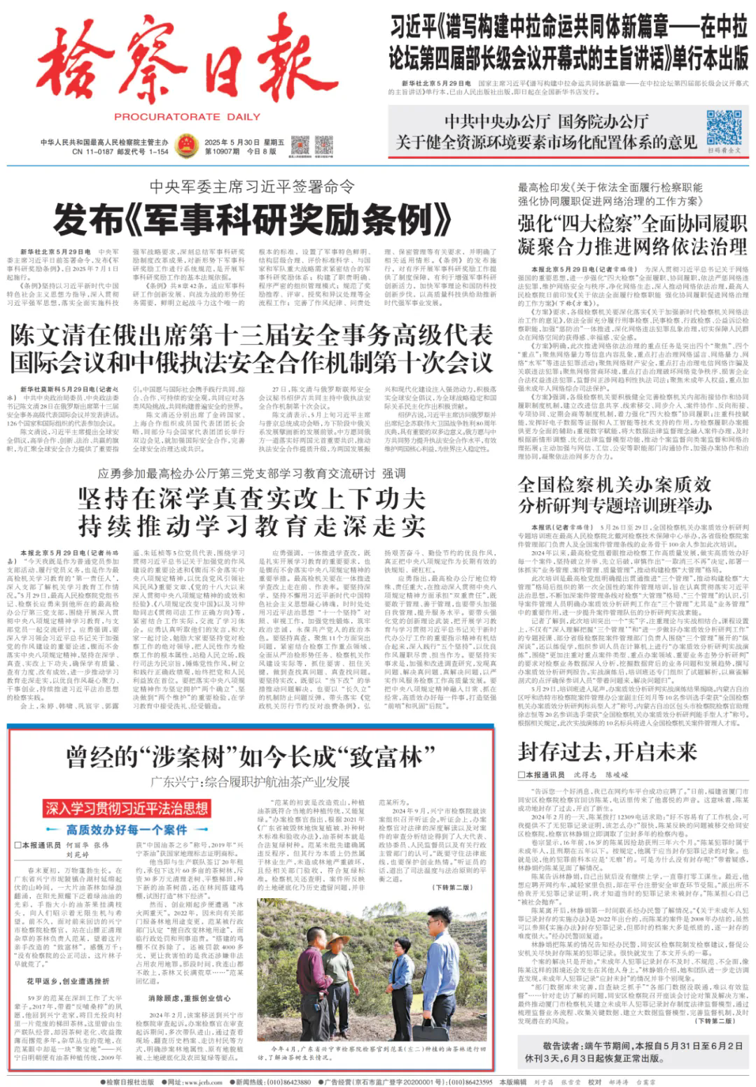 检察日报头版丨曾经的“涉案树”如今长成“致富林”.webp.png